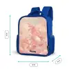 Eenhoorn - Wolken - Roze Kinderrugzak - Blauw middel -productfoto_formaten