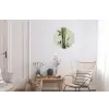 Bamboestengels - Sierlijk - Groen Wandcirkel aluminium klein -woonkamer