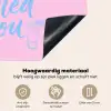 Tequila texted you - Roze - Blauw Inductie beschemer met haakjes klein -ky-onderkant-nl