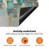 Abstract - Blokken - Goud - Skyline Inductie beschermer vinyl 3mm klein -zzzzzzz-td-onderkant