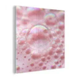 Schuim - Structuur - Roze plexiglas 5mm klein -z3d