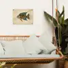 Vis - Tropisch - Strepen - Vinnen tuinposter los doek klein -sfeer7