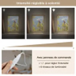 Uil - Oehoe - Bomen - Natuur Light Box met kabel (Kinderlampje) klein -USP_dimbaarFR