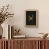 Spin - Goud - Minimalistisch - Poten Light Box met kabel (Tafellamp) klein -sfeer2