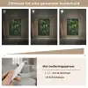 Bladeren - Regendruppels - Licht - Groen Light Box met kabel (Tafellamp) klein -USP_dimbaarNL