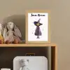 Heks - Paars - Sterren - Heksenhoed Light Box met kabel (Kinderlampje) klein -sfeer2_kind