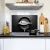 Pan - Vis - Zwart - Wit Inductie beschemer met haakjes klein -sfeer2
