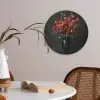 Boeket - Tulpen - Vaas - Rood Akoestische PET Vilt - Rond klein -sfeer3