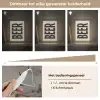 Beer - Vintage - Zwart - Beige Light Box met kabel (Wandlamp) klein -USP_dimbaarNL