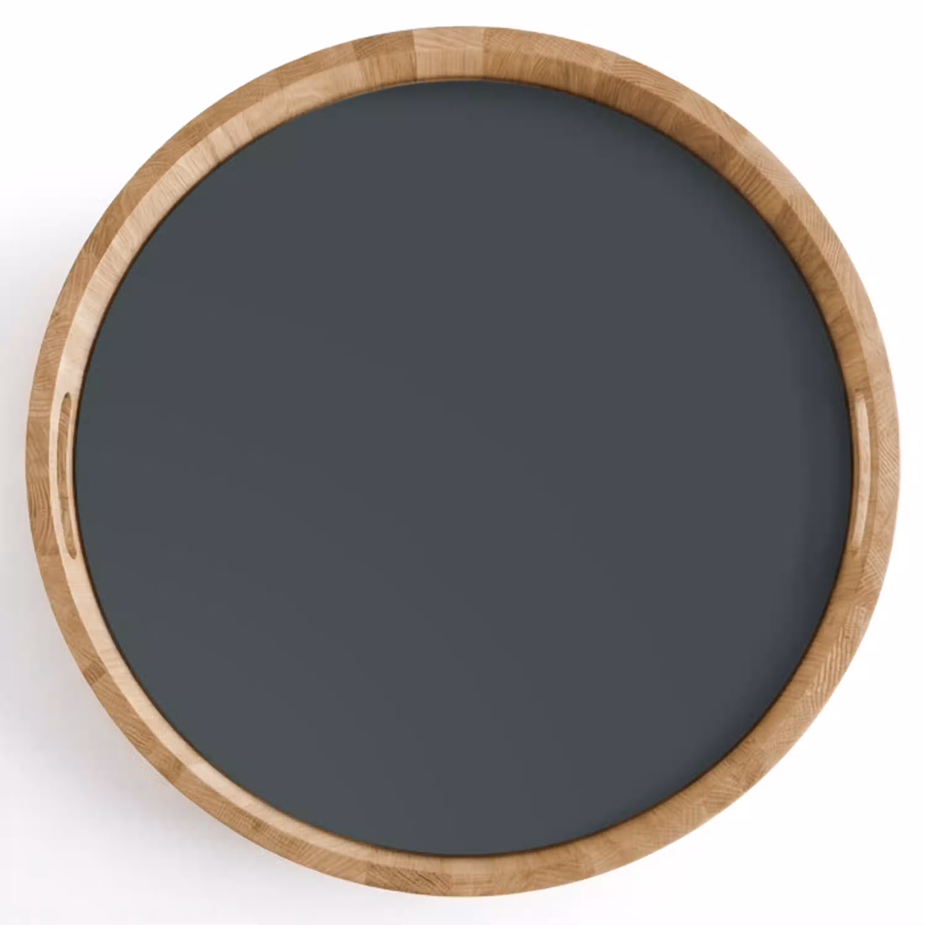 Slate - Millstone - Grijs Dienblad Rond middel 914 -z3d_shopping