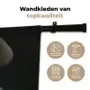 Vrouw - Golvende - Hoed Wandkleed katoen klein -sfeer2