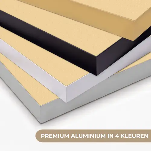 Geel - Snoep - Kleur Textielframe zwart klein -USP_kleurenNL