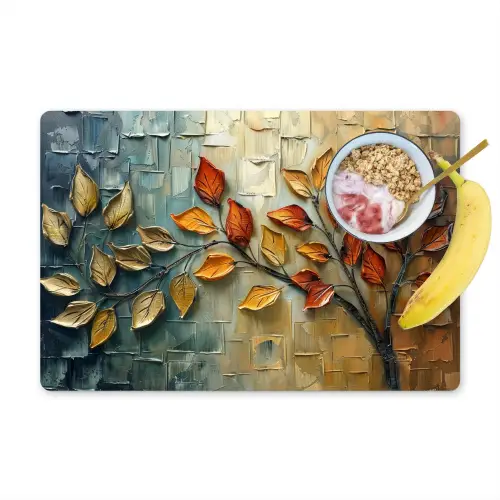 Boom - Abstract - Natuur - Kunst Placemat vinyl groot -zzzproduct_Kitchenyeah-website