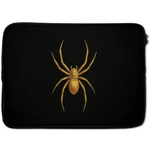 Spin - Goud - Minimalistisch - Poten laptophoes neopreen klein -zkaufland3dotto
