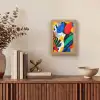 Abstract - Planten - Vormen - Kleurrijk Light Box met kabel (Tafellamp) klein -sfeer2
