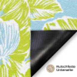 Modern - Bloemen - Groen Deurmat klein 898 -antislip_DE