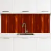 Oranje - Rood - Roest - Metaal keuken achterwand 2 middel 871 -3d