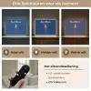 Raket - Blauw - Sterren Light Box met batterij (Wandlamp kind) middel -USP_lichtkleurNL