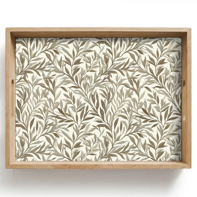 Dienblad - Takken - Botanisch - Taupe