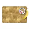 Industrieel - Textuur - Goud Placemat vinyl groot 368 -zzzproduct_Kitchenyeah-website
