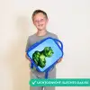 Spierbundelsaurus Kinderrugzak - Blauw middel -sfeer1_NL