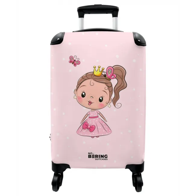 Koffer - Prinsesje roze