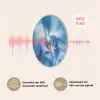 Blauw - Orchidee - Elegeant Akoestische PET Vilt - Rond klein -USP_NL