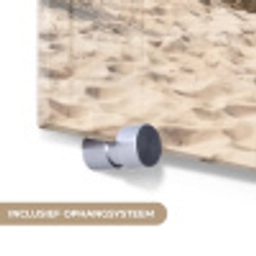 Strand - Huisjes - Kleurrijk - Duinen plexiglas 5mm klein -zzsysteem_NL