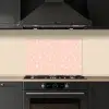 Hart - Patroon - Koraal keuken achterwand spatscherm klein 900 -sfeer1