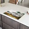 Italiaans landschap parasoldennen - Kunst - Hendrik Voogd - Schilderij - Zwart wit - Oude meesters Inductie beschermer vinyl 3mm klein -sfeer8