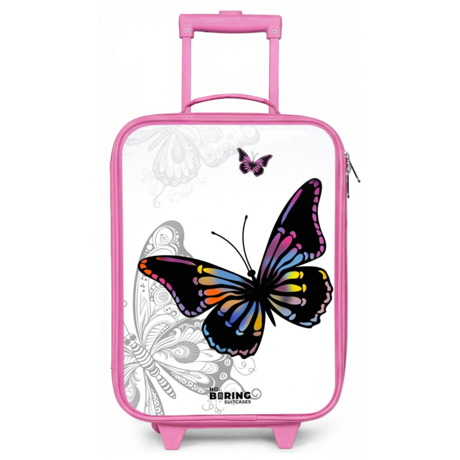 Petal papillon Kinderkoffer - Roze klein -zz3dotto