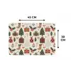 Illustratie - Kerstfiguren - Beige Placemat vinyl groot 368 -specs