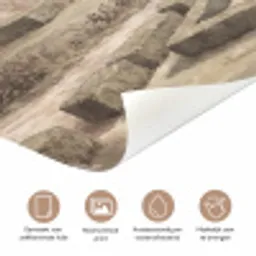 Vallei - Tuin - Natuur - Groen deurposter klein -closeup_NL
