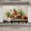 Potten - Kruiden - Hout keuken achterwand spatscherm klein -3d_website