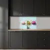 Macarons - Kleurrijk - Pastel keuken achterwand 2 middel -sfeer1