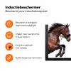 Paard - Springen - Modern Inductie beschermer vinyl 3mm klein -zzzzzzz-td-ups