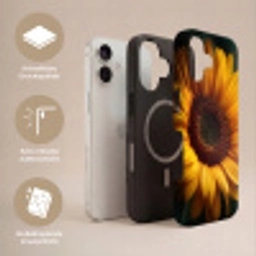 Geel - Zonnebloem - Zomers Toughcase MagSafe Apple iPhone 17 klein -USP_Lagen_DE