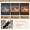 Olifanten - Grasland - Zonsondergang Light Box met batterij (Wandlamp) middel -USP_lichtkleurNL