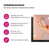 Glazen - Bloem - Roze Inductie beschermer vinyl 3mm middel -zzzzzzz-lf-ups