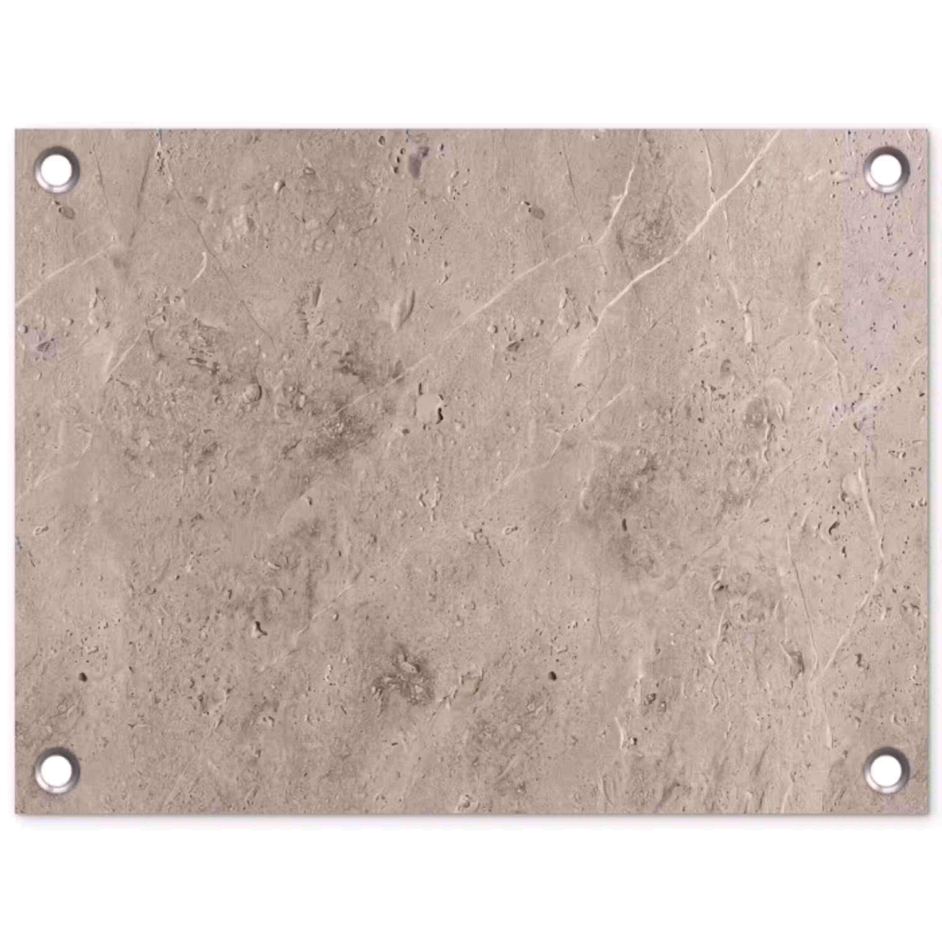 Textuur - Steen - Patroon - Rustiek - Beige tuinposter los doek klein -3d