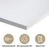 Plant - Bladeren - Minimalistisch - Zwart PET vilt klein -closeup_NL