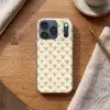 Waaier - Motief -  Goud Telefoonhoesje iPhone 17 Pro klein 878 -sfeer1
