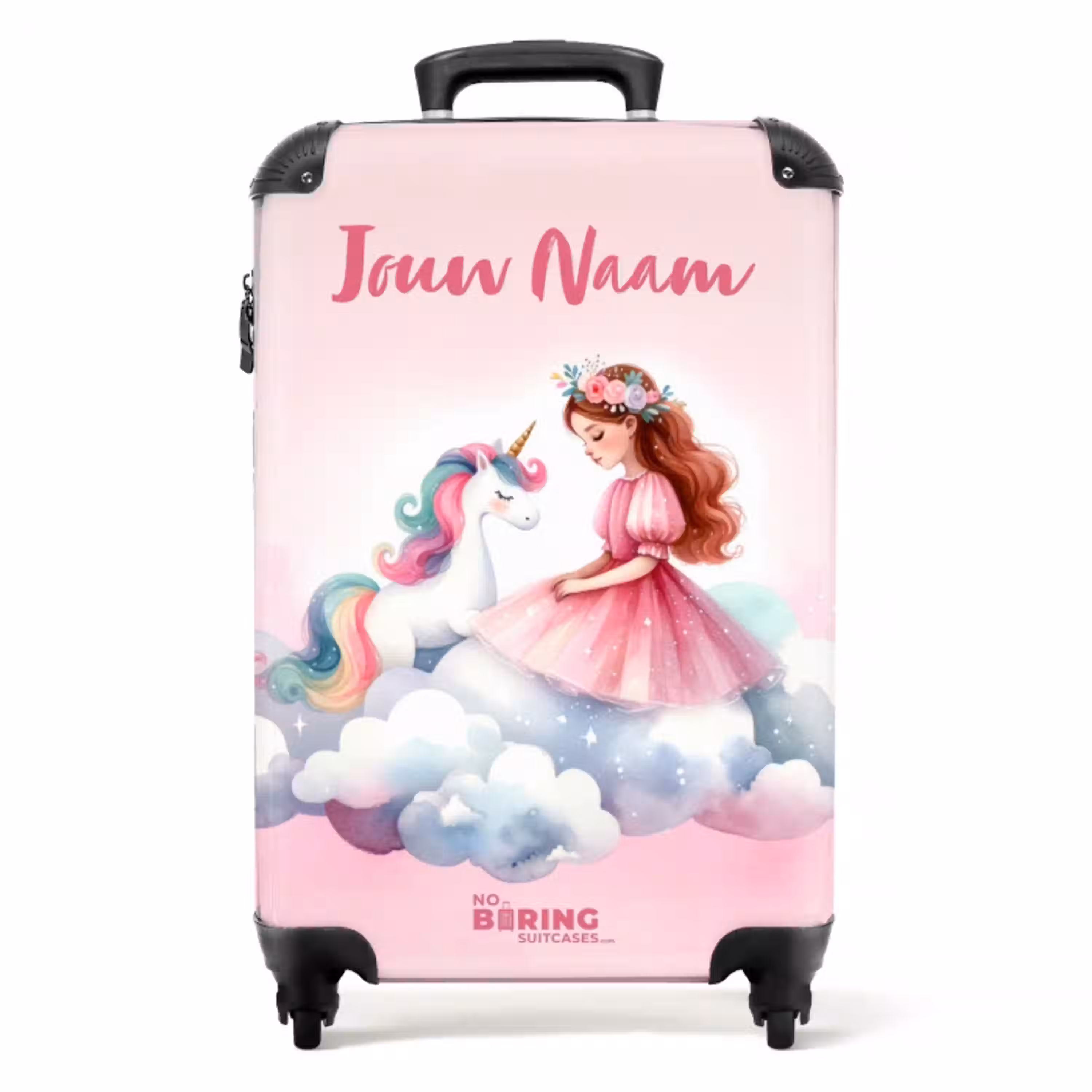 Winnie wolkenprinses NBS - Handbagage koffer - Kinderen Unisex middel -productfoto_recht