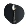 Lepel - Zilver - Metaal Wandcirkel Organisch Forex 3mm klein -3d