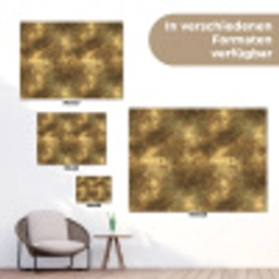 Antiek - Metaallook - Goud tuinposter los doek klein 239 -Xsfeer9_DE