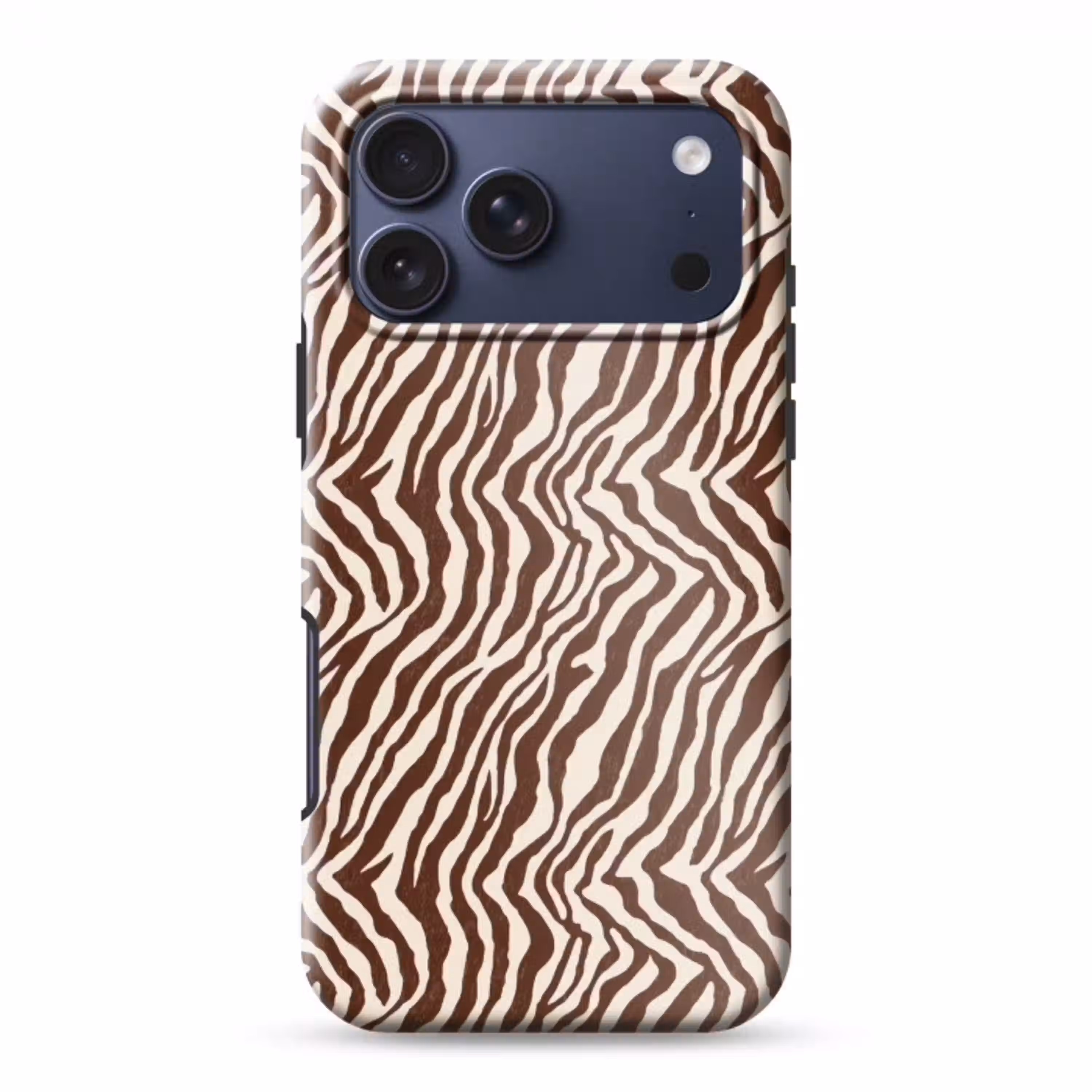 Zebra - Patroon - Zwart - Wit Toughcase MagSafe Apple iPhone 17 Pro Max klein 1019 -3d