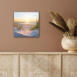 Strand - Zon - Duin - Gras - Zand - Horizon aluminium wit klein -sfeer4