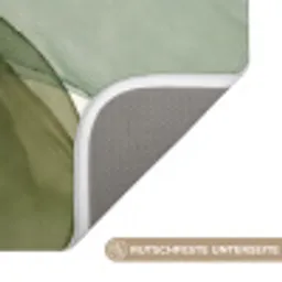 Abstract - Vormen - Modern - Kunst - Groen - Bruin Badmat klein -USP_AntislipDE