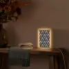 Rolschaatsen - Patroon - Disco Light Box met kabel (Tafellamp) klein 925 -sfeer4