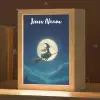 Heks - Volle maan - Sterrenhemel Light Box met kabel (Kinderlampje) klein -zzz_3d_website